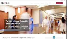 
							         Hospital Solutions - Qvera								  
							    