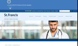
							         Hospitalist Service | St. Francis Hospital - Columbus								  
							    