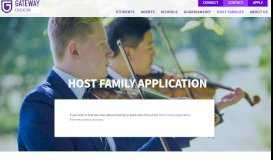 
							         Host Family UK Application - Gateway Education Services								  
							    