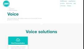 
							         Hosted Voice, Phone Answering System - Zen Internet								  
							    