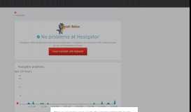 
							         Hostgator hosting down? Current outages and problems | Downdetector								  
							    