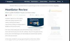 
							         HostGator Review - Why People Love/Hate It? (2019 User Reviews)								  
							    