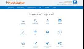 
							         HostGator.com Support Portal								  
							    