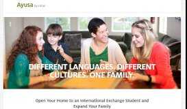 
							         Hosting an Exchange Student Overview and Benefits | Ayusa								  
							    