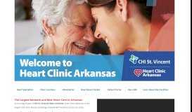
							         Hot Springs - CHI St. Vincent Heart Clinic Arkansas								  
							    
