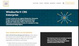 
							         Hotel CRS Reservation System | Windsurfer® CRS Enterprise								  
							    