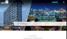 
							         Hotel Services | Real Hospitality Group								  
							    