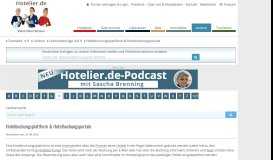 
							         Hotelbuchungsplattform & Hotelbuchungsportale | hotelier.de								  
							    