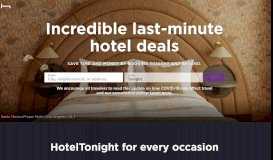 
							         HotelTonight: Last Minute Hotel Deals at Great Hotels								  
							    