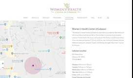 
							         Hours - LEBANON | Women's Health Center of Lebanon								  
							    