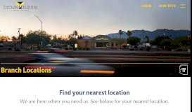 
							         Hours & Locations « Tucson Federal Credit Union								  
							    