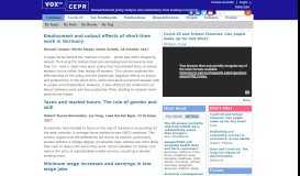 
							         hours worked | VOX, CEPR Policy Portal - Vox EU								  
							    