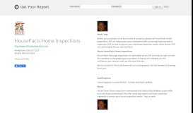 
							         House Facts Home Inspections - Peoria, AZ								  
							    