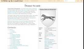 
							         House Stark - A Wiki of Ice and Fire - Westeros								  
							    