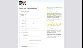 
							         HouseFacks Account Sign-up - HouseFacks.com								  
							    