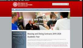 
							         Housing and Dining Contracts 2017-2018 Academic Year | Division of ...								  
							    