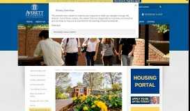 
							         Housing and Residence Life | Averett University								  
							    