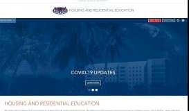 
							         Housing and Residential Education - FAU								  
							    