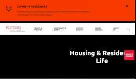 
							         Housing Applications - Rutgers Newark Housing - Rutgers University								  
							    