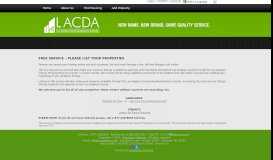 
							         Housing Authority of Los Angeles County - HACOLA Housing Search								  
							    