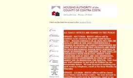 
							         Housing Authority of the County of Contra Costa								  
							    