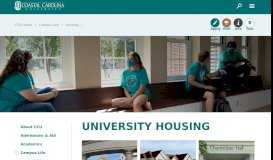 
							         Housing - Coastal Carolina University								  
							    