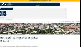 
							         Housing for internationals at AU - Aarhus University								  
							    