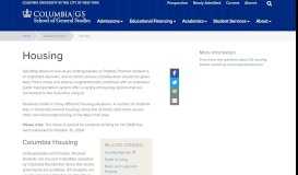 
							         Housing | General Studies - School of General Studies - Columbia ...								  
							    