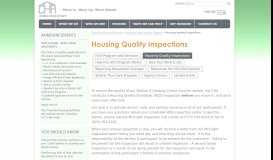 
							         Housing Quality Inspections | Columbia Housing Authority								  
							    