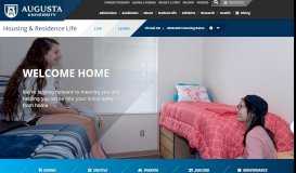 
							         Housing & Residence Life - Augusta University								  
							    