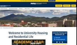 
							         Housing & Residence Life | Live, Learn and Connect with NAU's ...								  
							    