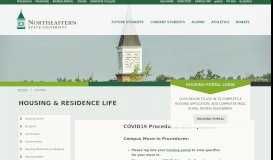 
							         Housing & Residence Life | Northeastern State University								  
							    