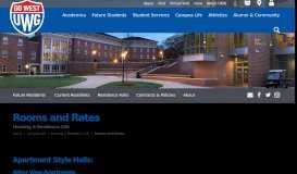 
							         Housing & Residence Life - University of West Georgia								  
							    