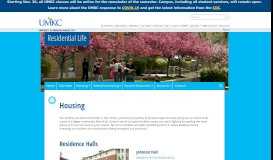 
							         Housing | Residential Life - University of Missouri - Kansas City								  
							    