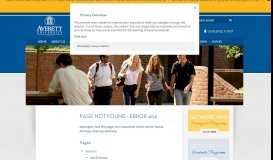 
							         Housing Selection Info - Averett University								  
							    