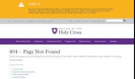 
							         Housing Selection Process | College of the Holy Cross								  
							    
