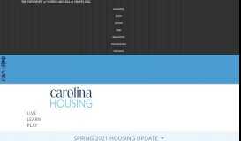 
							         Housing Selection Process - UNC Housing - UNC Chapel Hill								  
							    