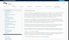 
							         Housing Services | UCSF Registrar								  
							    
