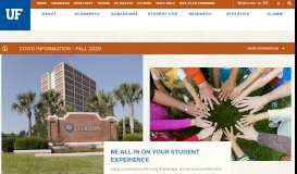 
							         Housing - University of Florida								  
							    