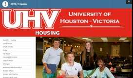 
							         Housing | University of Houston-Victoria								  
							    