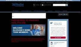 
							         Houston Methodist Allegiance Bank Employee Portal | Houston ...								  
							    