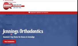 
							         Houston Orthodontist | Braces, Invisalign & Invisalign Teen								  
							    