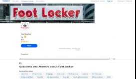 
							         How can I find my work schedule online ? | Foot Locker ...								  
							    