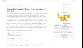 
							         How can I revise for the Abstract Reasoning subset of the UKCAT ...								  
							    