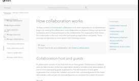 
							         How collaboration works—ArcGIS Online Help | ArcGIS								  
							    