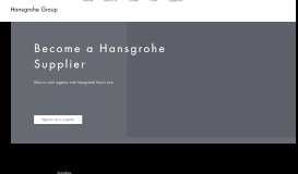 
							         How companies work together with Hansgrohe | Hansgrohe Group								  
							    