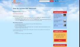 
							         How do I access GSC Webmail? - Granite State ...								  
							    