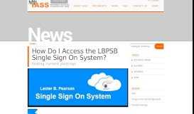 
							         How Do I Access the LBPSB Single Sign On System? | finding current ...								  
							    