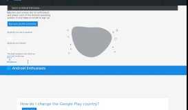 
							         How do I change the Google Play country? - Android Enthusiasts ...								  
							    