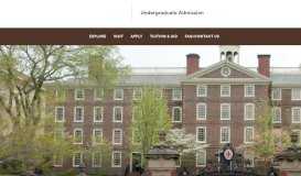 
							         How do I check on the status of my application after ... - Brown University								  
							    